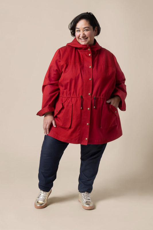 Kelly Anorak Jacket Pattern - PDF PATTERN - homesewn