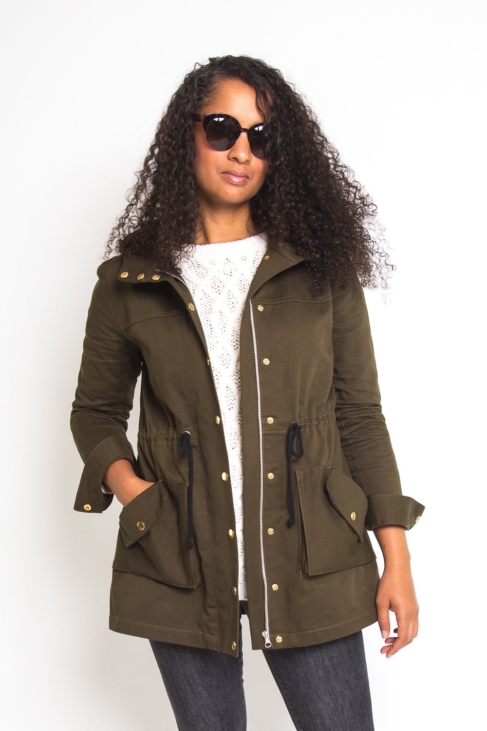 Kelly Anorak Jacket Pattern - PDF PATTERN - homesewn