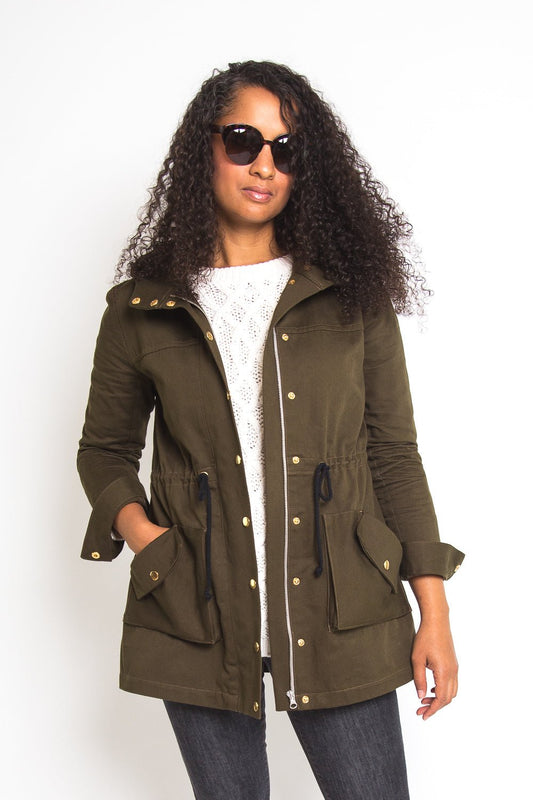 Kelly Anorak Jacket Pattern - PDF PATTERN - homesewn