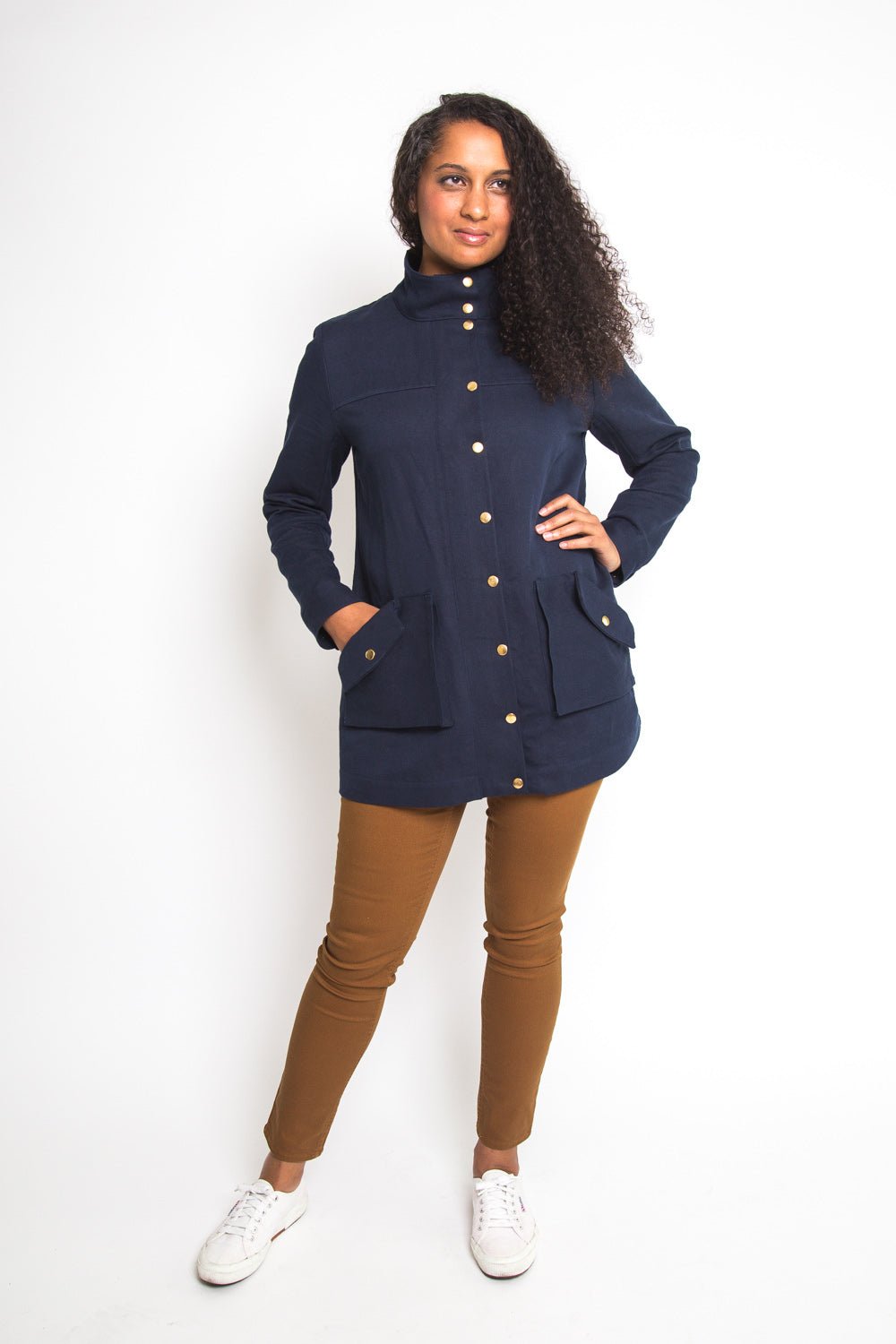 Kelly Anorak Jacket Pattern - PDF PATTERN - homesewn