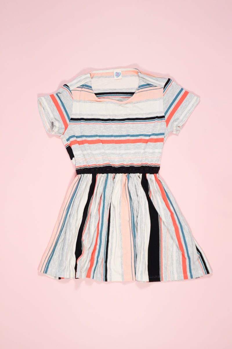 Kid Upcycled T-Shirt Romper and Dress Sewing Pattern - PDF PATTERN - homesewn