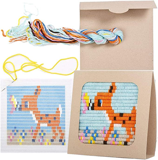 Kids Needlepoint Kit - Fawn - homesewn