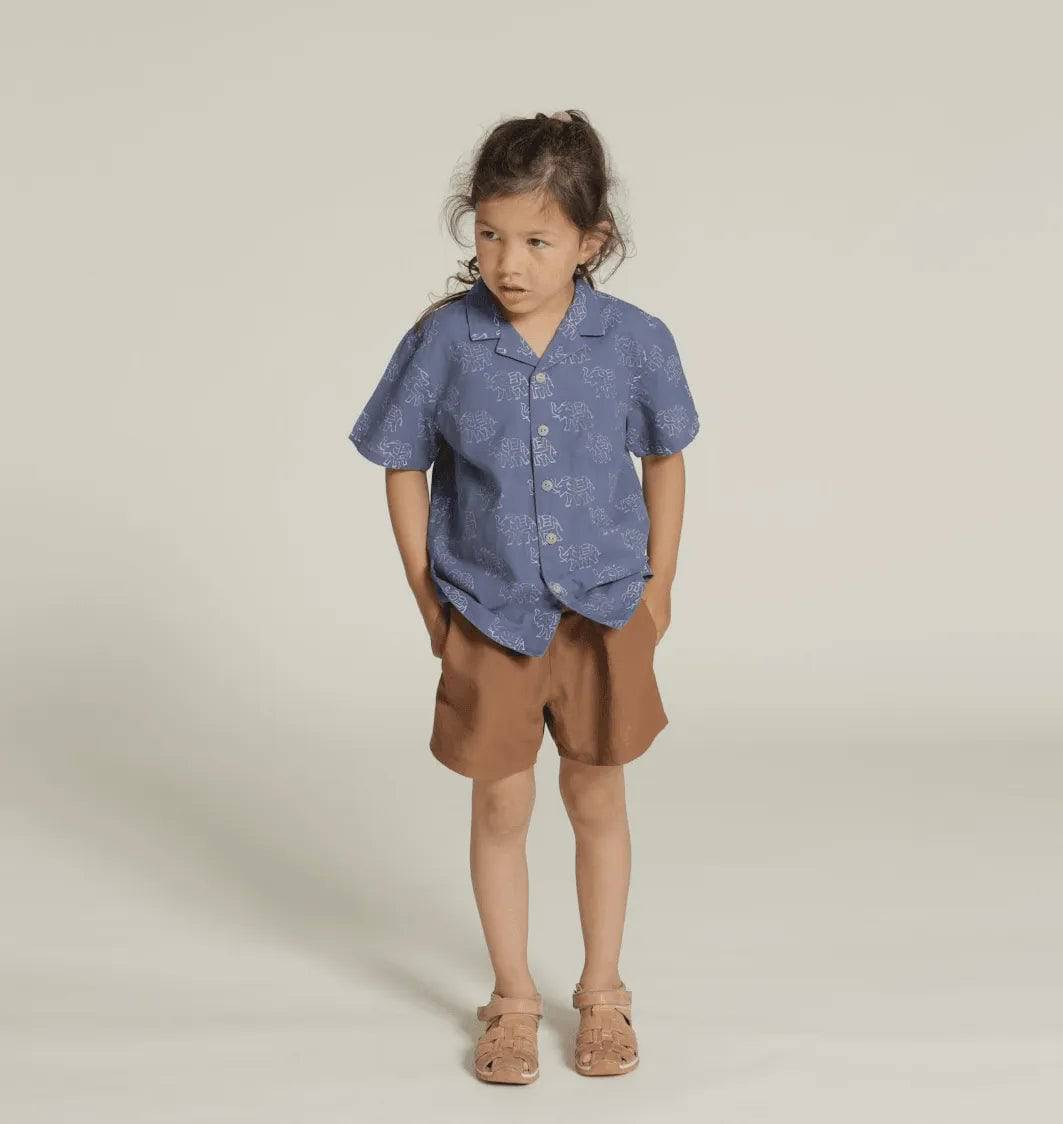 Kids Tropical Shirt sewing pattern - PDF DOWNLOAD - homesewn