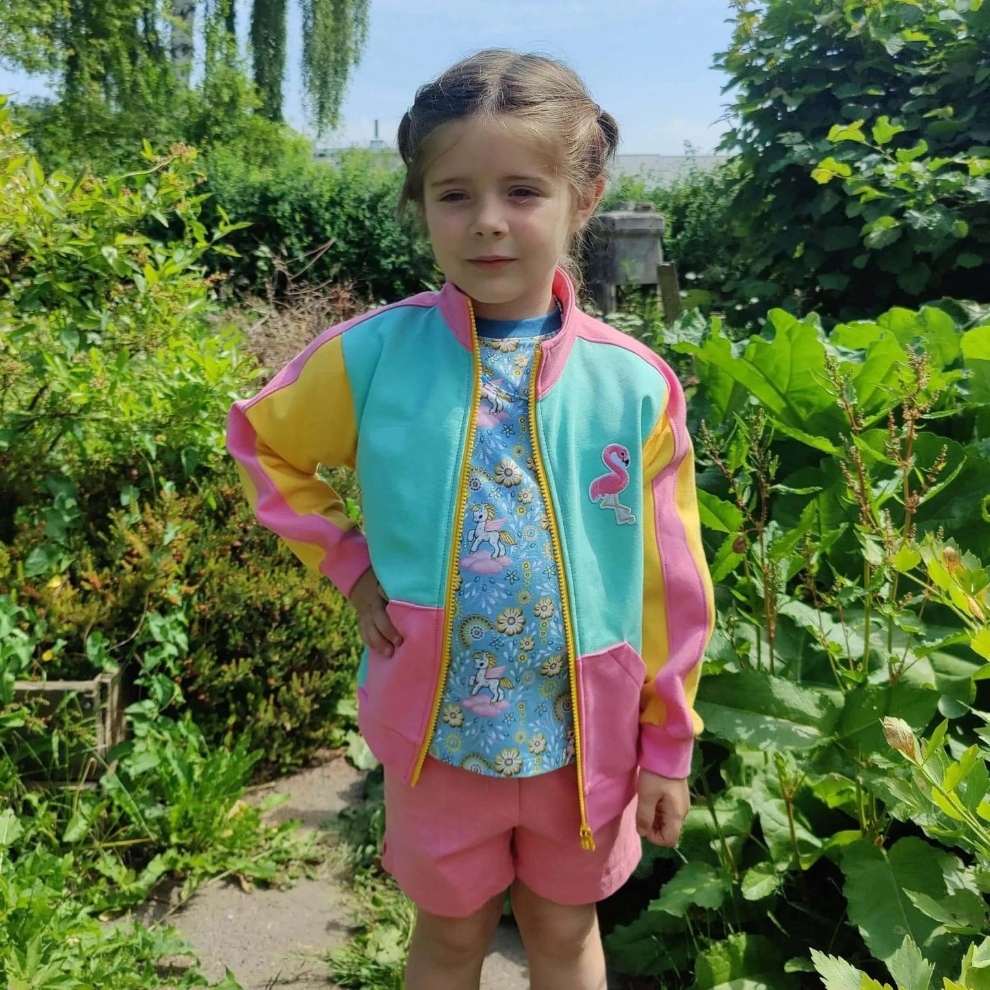 Kids' Zipper Jacket sewing pattern PDF DOWNLOAD - homesewn