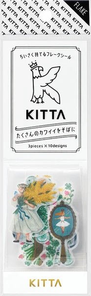 Kitta Flake Stickers in Paper Case - homesewn