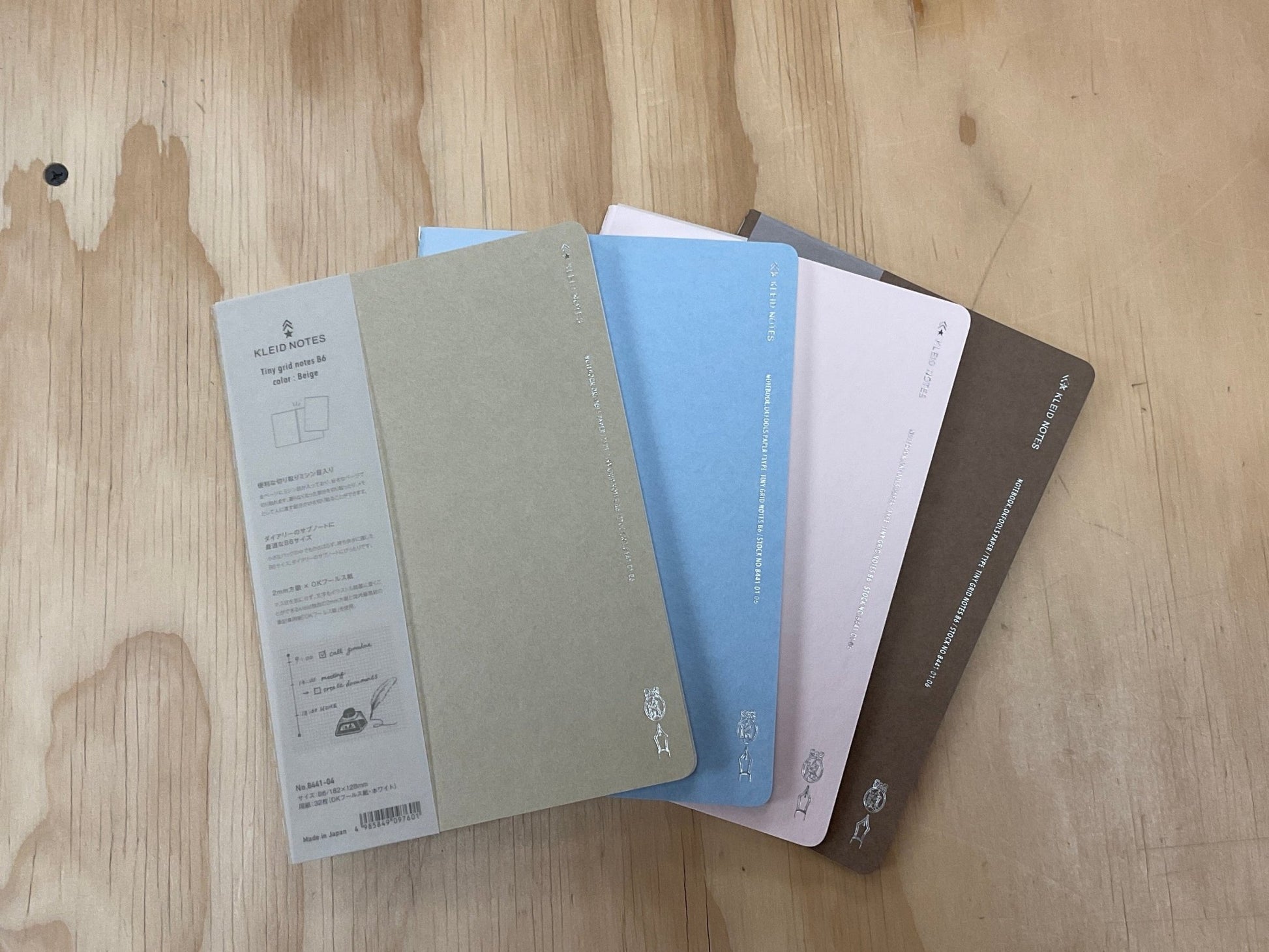 Kleid Notebook B6 Size Tiny Grid Notebook - homesewn