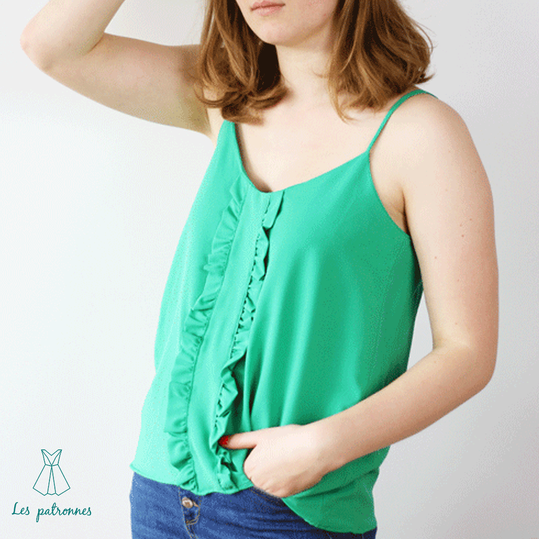 Klimt Top- easy to sew - PDF PATTERN - homesewn