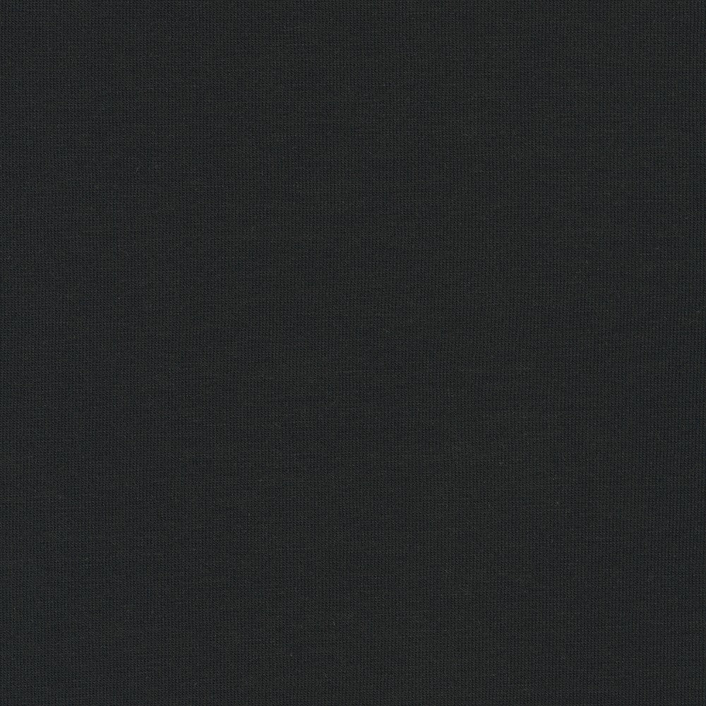 KNIT Sueno Cotton/Tencel Jersey - Black - homesewn