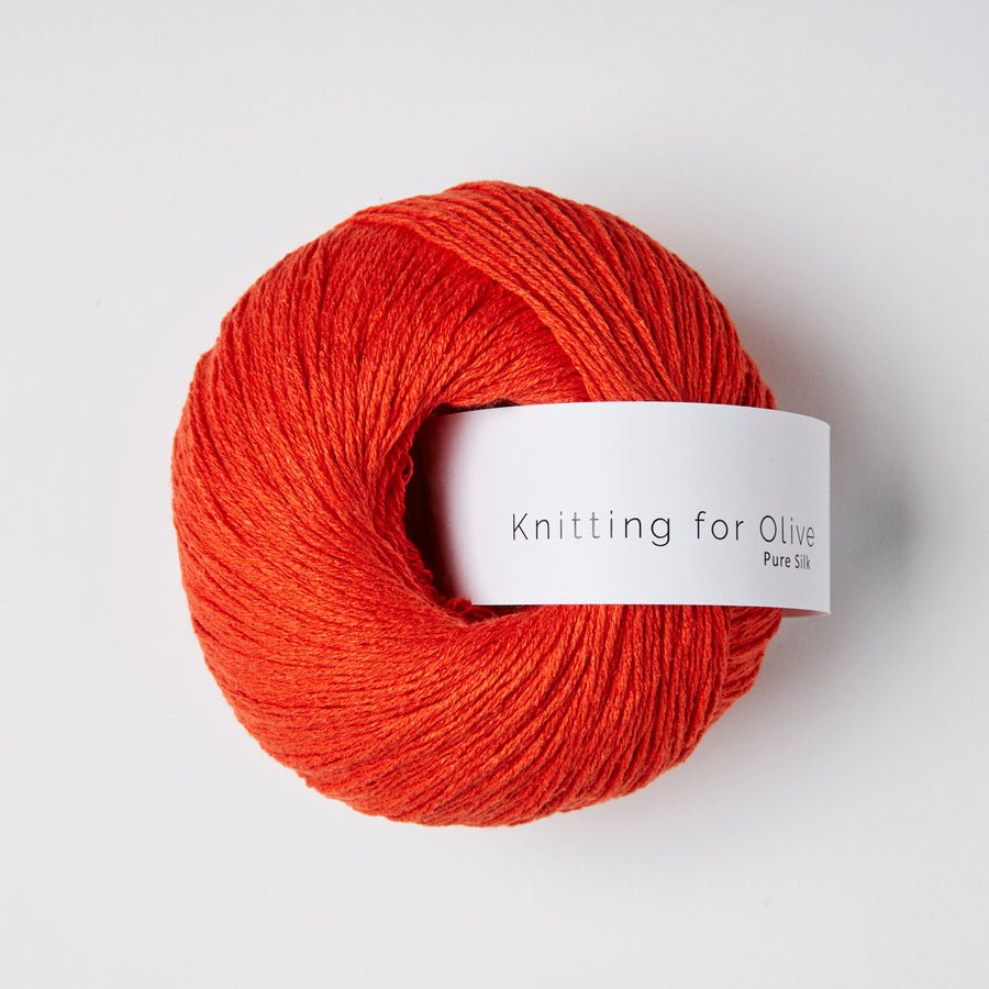 Knitting for Olive Pure Silk - Fingering Weight 50g - homesewn