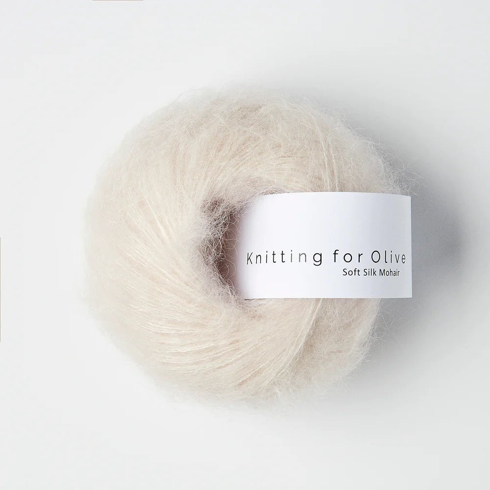 Knitting for Olive Soft Silk Mohair - Lace Weight 25g - homesewn