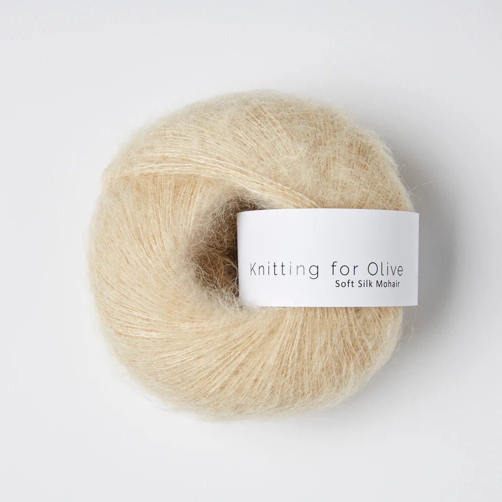 Knitting for Olive Soft Silk Mohair - Lace Weight 25g - homesewn