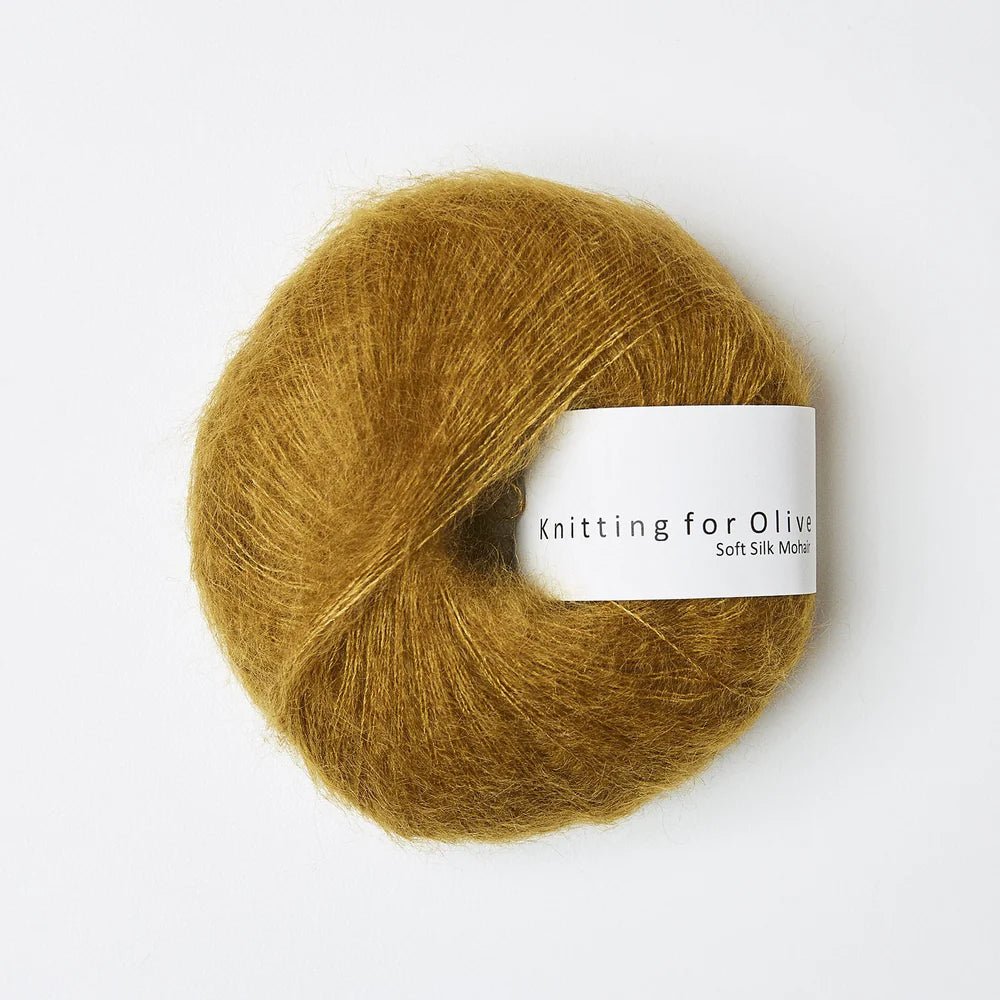 Knitting for Olive Soft Silk Mohair - Lace Weight 25g - homesewn