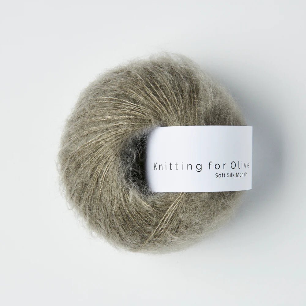 Knitting for Olive Soft Silk Mohair - Lace Weight 25g - homesewn