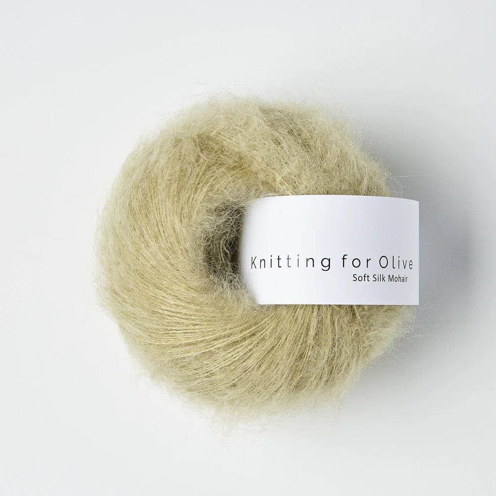 Knitting for Olive Soft Silk Mohair - Lace Weight 25g - homesewn