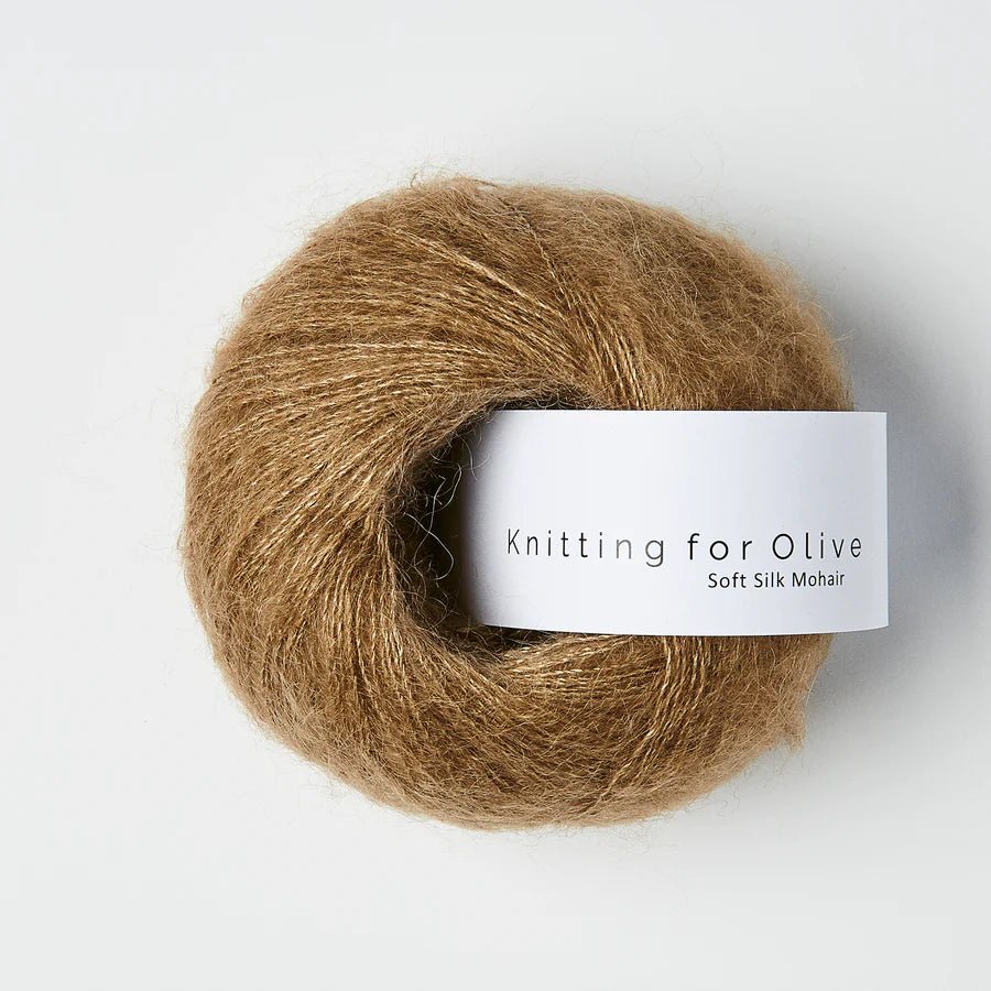 Knitting for Olive Soft Silk Mohair - Lace Weight 25g - homesewn