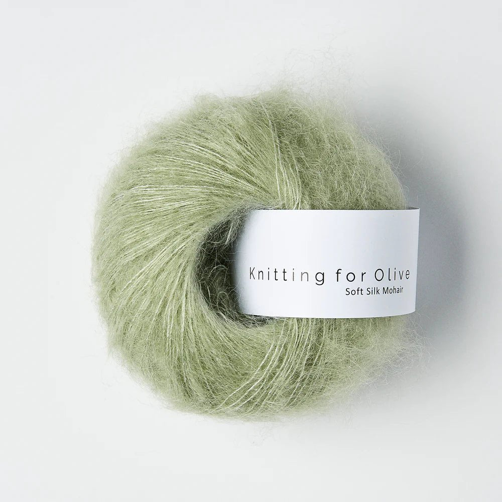 Knitting for Olive Soft Silk Mohair - Lace Weight 25g - homesewn
