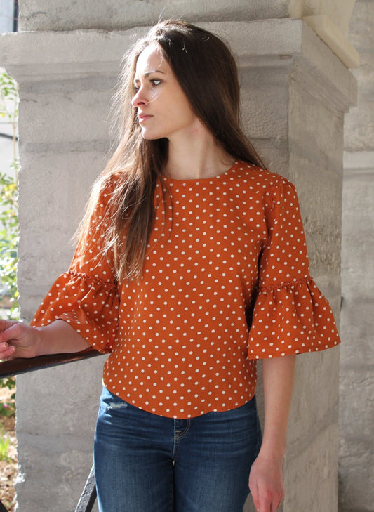 La blouse Zora PDF DOWNLOAD - homesewn