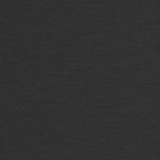 Laguna Cotton Jersey Knit Solid - Onyx - homesewn