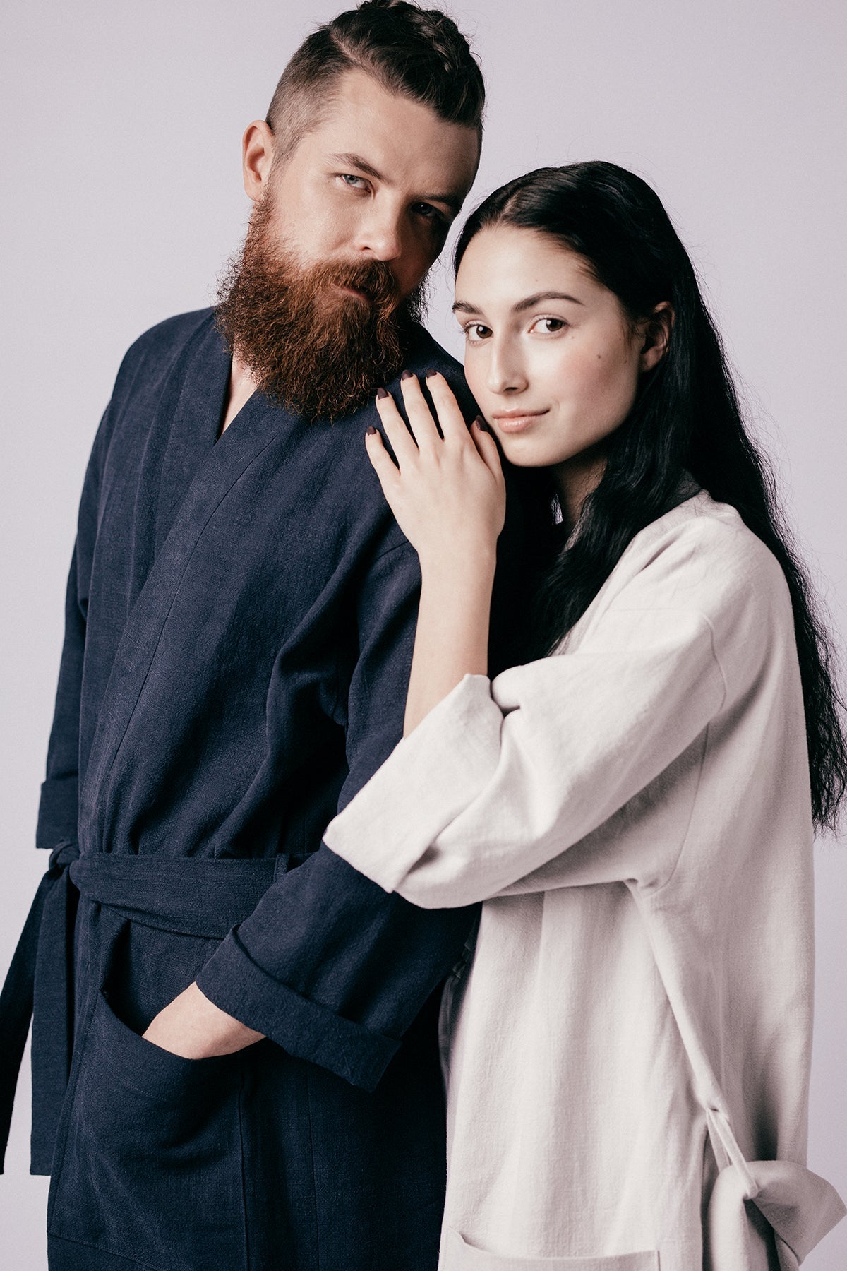 LAHJA unisex dressing gown - PDF PATTERN - homesewn