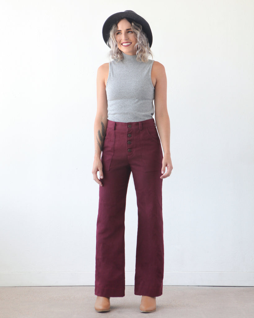 True Bias Lander Pant & Short sewing pattern