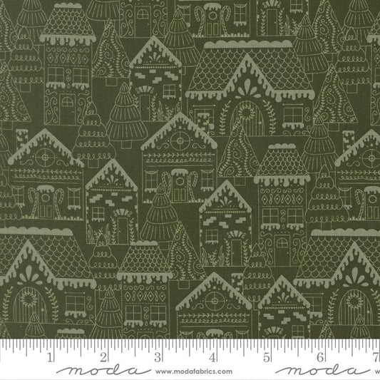 Landscape - Pine - Gingerbread Lane QUILTING COTTON/POPLIN - homesewn