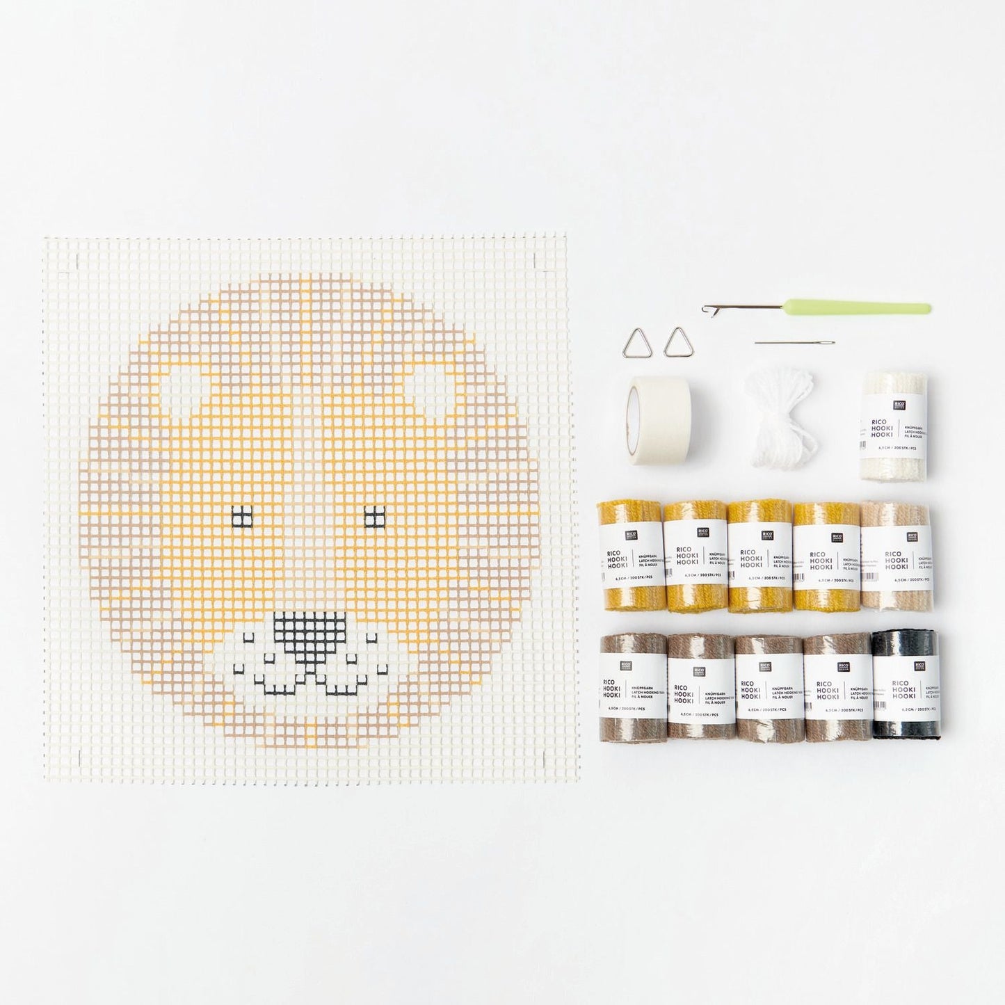 Latch Hook Kit - Lion - homesewn