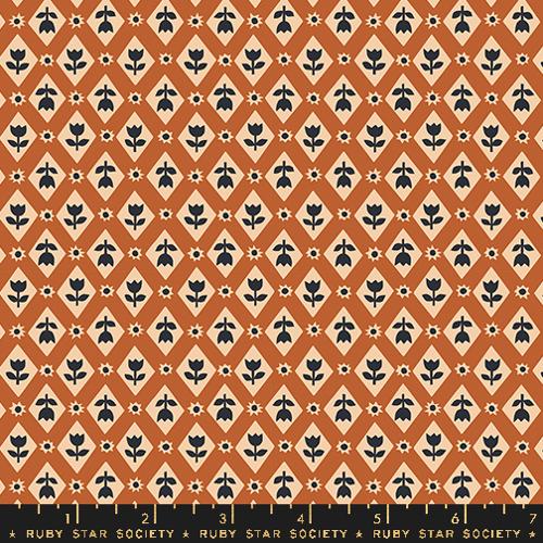 Lattice - Spice - Favorite Flowers - homesewn