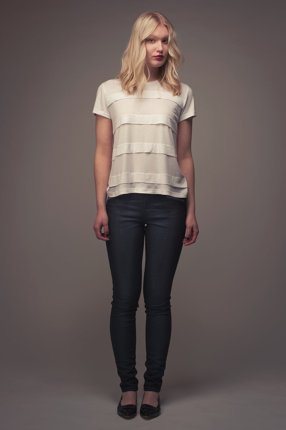 LAURIE pleated tee - PDF PATTERN - homesewn