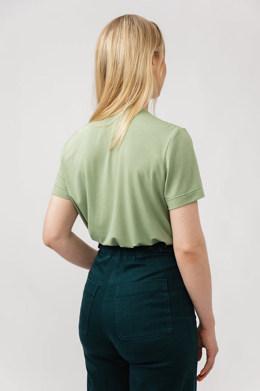 LAURIE pleated tee - PDF PATTERN - homesewn