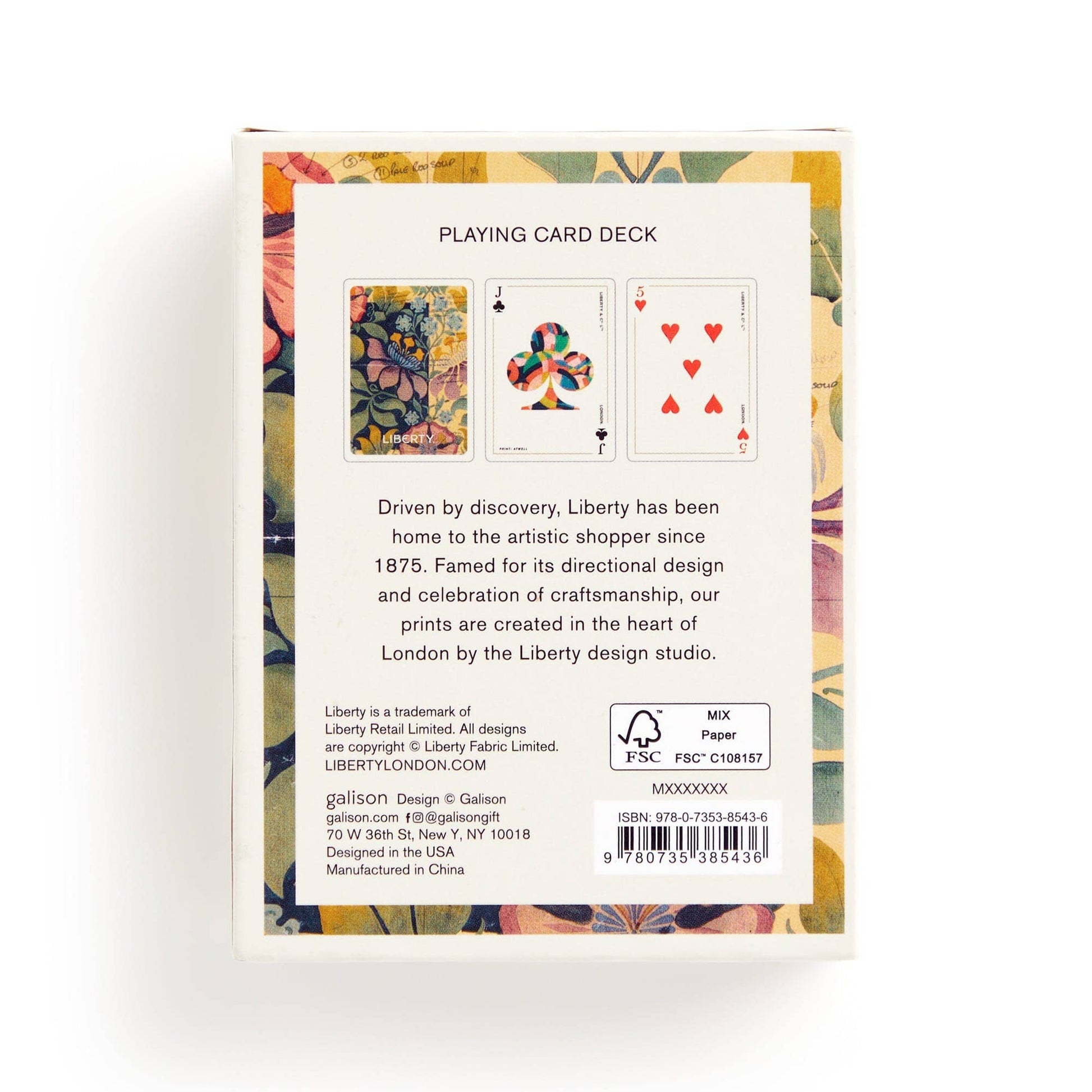 Liberty Archive Playing Card Deck - homesewn