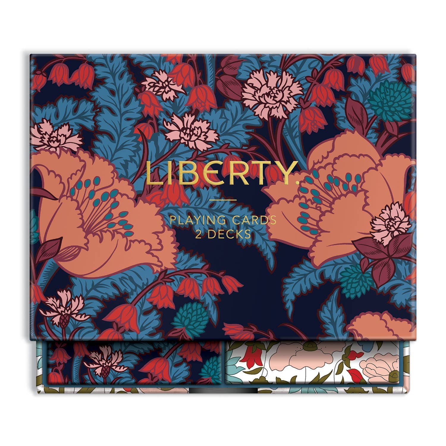 Liberty Floral Playing Card Set - homesewn