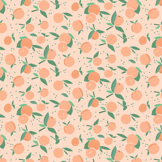 Life's A Peach - Pineapple Crush - QUILTING COTTON/POPLIN - homesewn