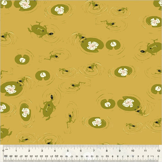 Lily Pond - Olive - Heather Ross West Hill - homesewn