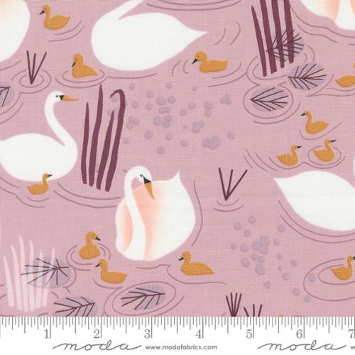 Little Loves Swan - Mauve - Love Letter - homesewn