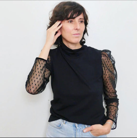 Lobelia Womens T Shirt - 33 - 52 - Ikatee Pattern - homesewn