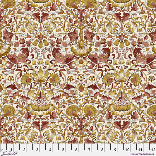 Lodden - Mulberry - William Morris Lodden QUILTING COTTON/POPLIN - homesewn