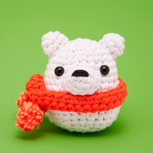 Lola Loca the Polar Bear Crochet Kit - homesewn