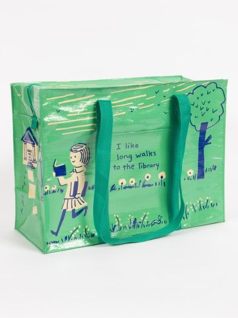 Long Walks to the Library Tote - homesewn