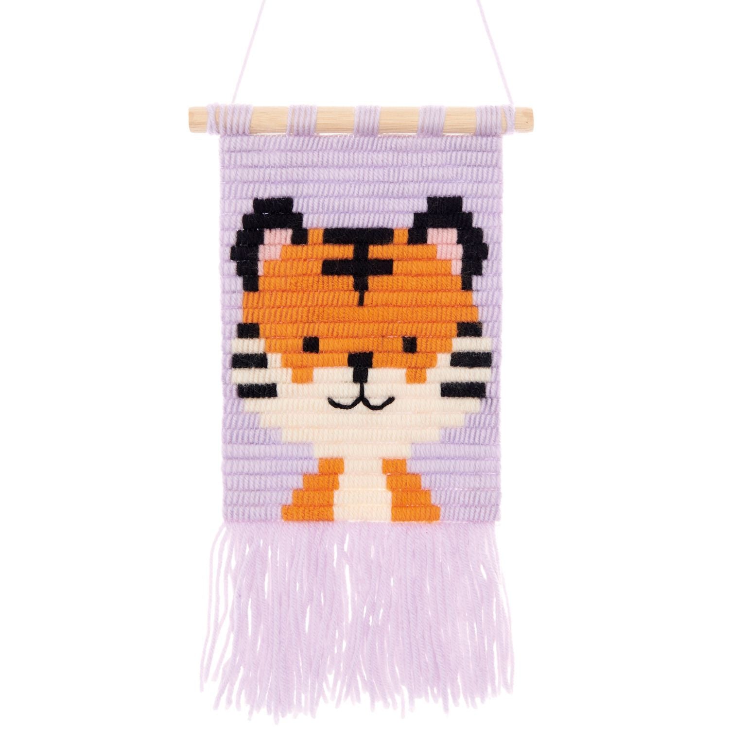 Longstitch Embroidery Kit - Tiger - homesewn