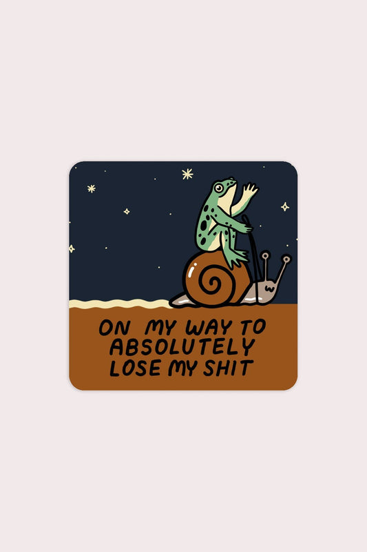 Lose My Shit Sticker | Waterproof Vinyl Sticker - homesewn