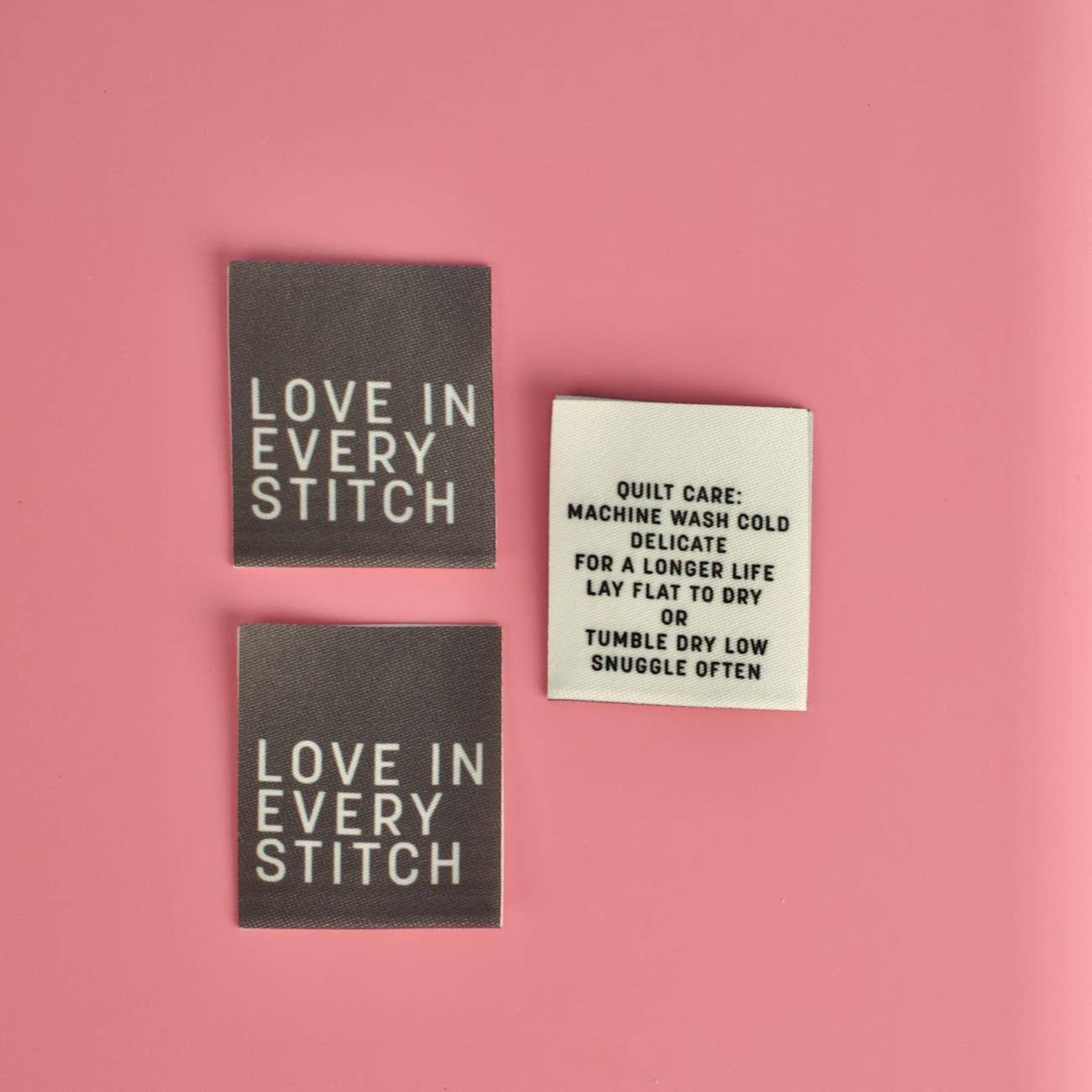Love in Every Stitch - Designer Sewing Labels - homesewn
