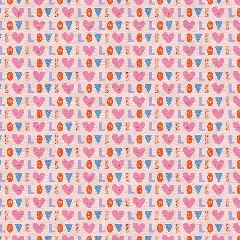 Love - Light Pink - homesewn