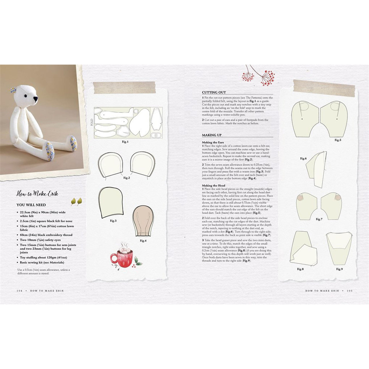 Luna Lapin Stitched With Kindness - homesewn