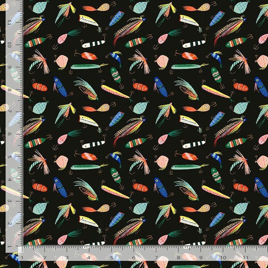 Lures - Black - Gone Camping - homesewn