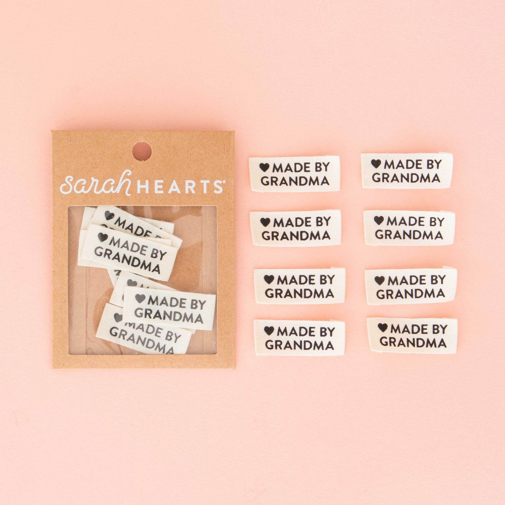 Made by Grandma Organic Cotton Sewing and Quilting Labels - homesewn