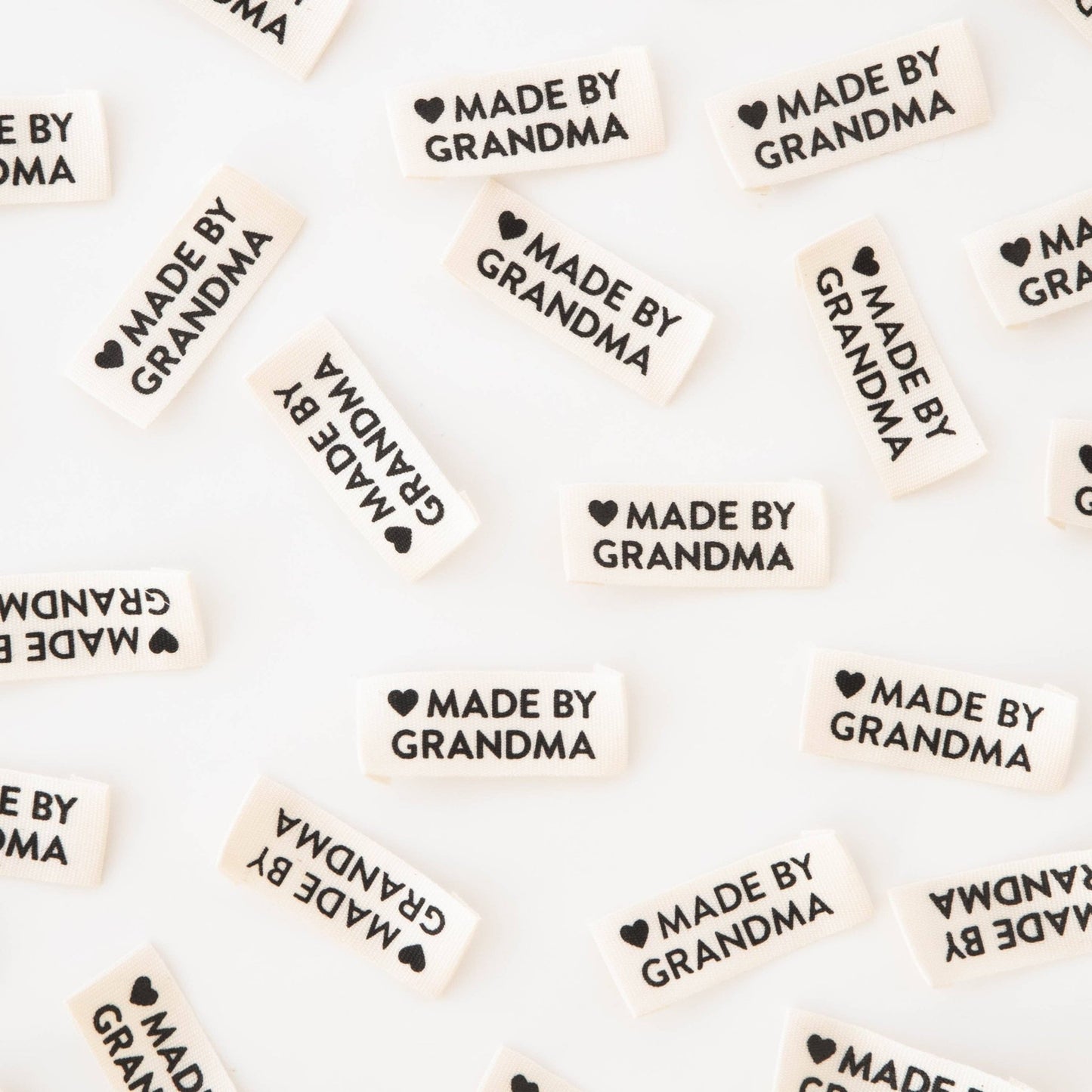 Made by Grandma Organic Cotton Sewing and Quilting Labels - homesewn