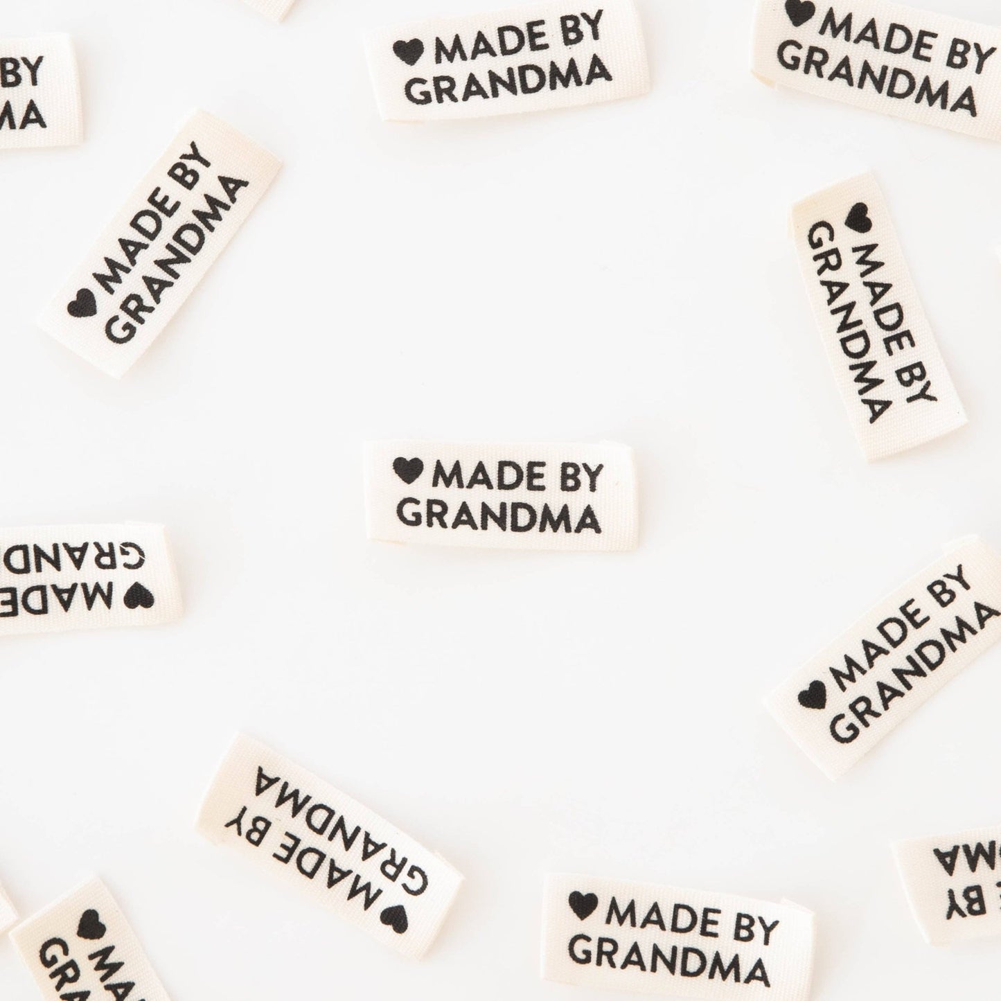 Made by Grandma Organic Cotton Sewing and Quilting Labels - homesewn