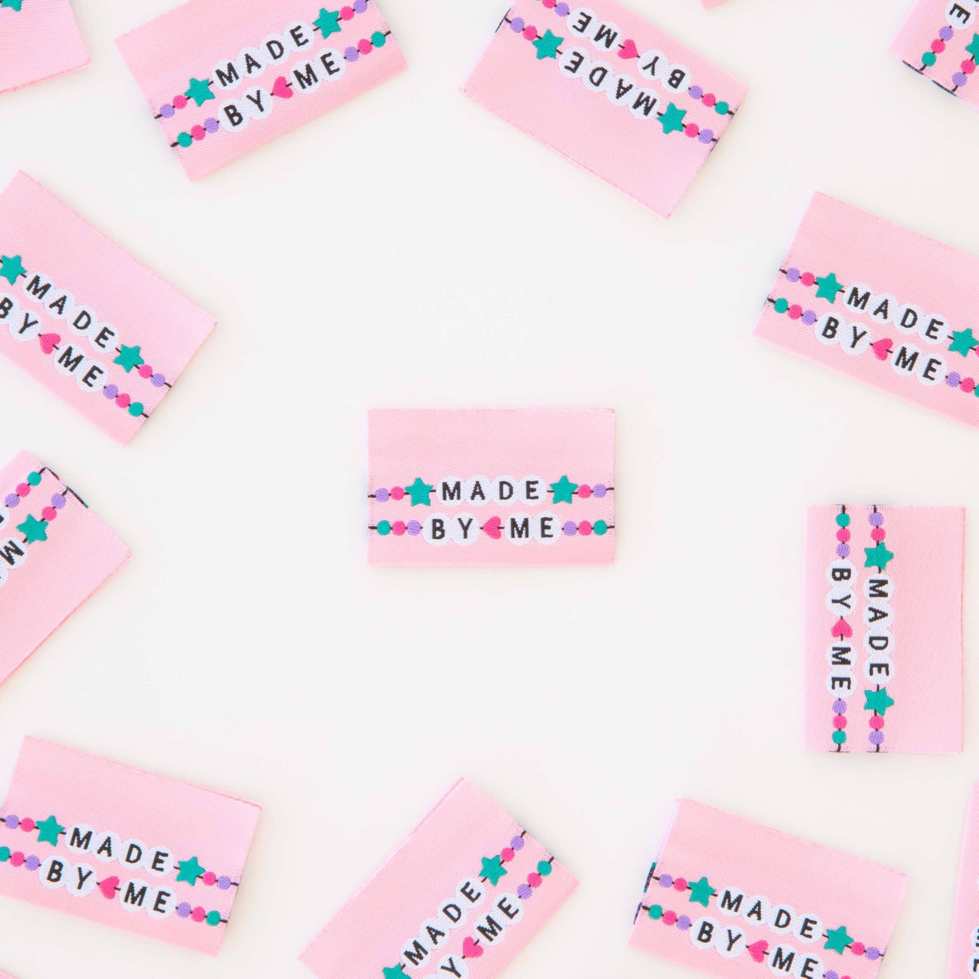 Made by Me Friendship Bracelet - Sewing Woven Labels - homesewn