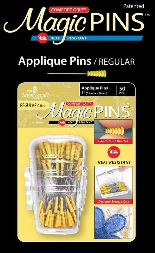Magic Pins Applique Regular 50pc - homesewn