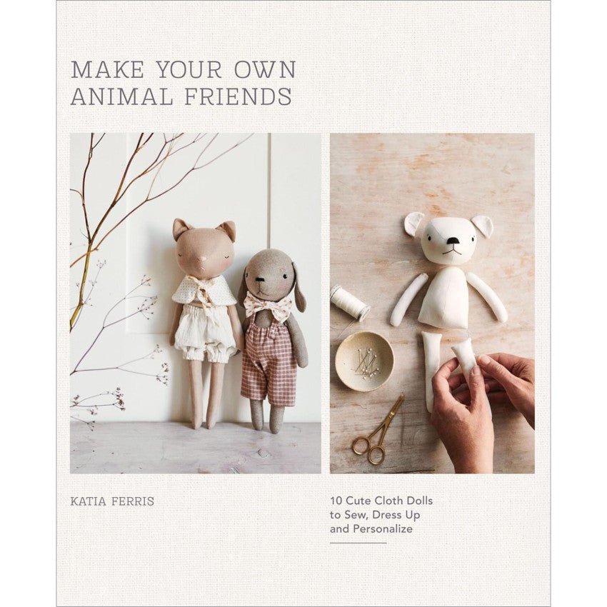 Make your Own Animal Friends Sewing Book - homesewn
